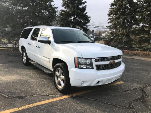 1GNFK16368J218985 - 2008 CHEVROLET SUBURBAN K WHITE photo 1