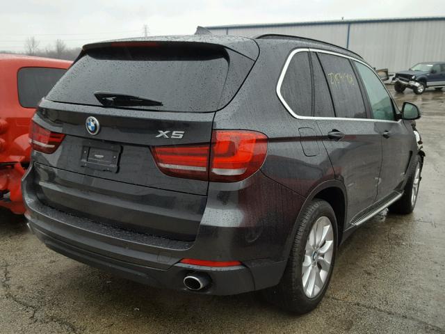5UXKR0C56G0P21616 - 2016 BMW X5 XDRIVE3 BLACK photo 4