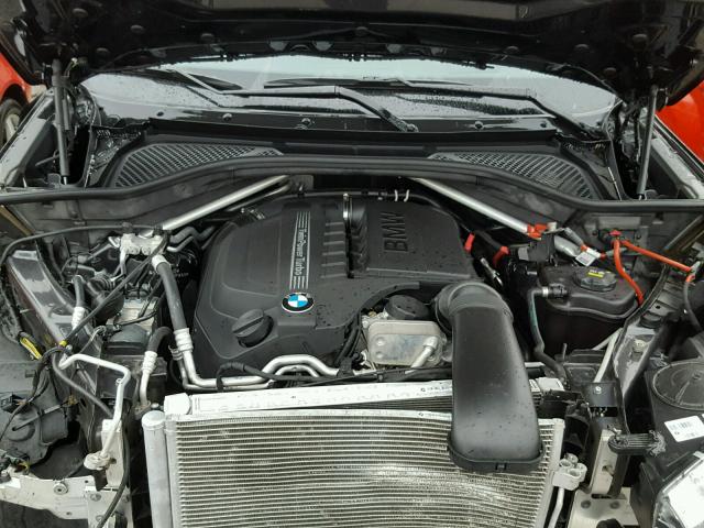 5UXKR0C56G0P21616 - 2016 BMW X5 XDRIVE3 BLACK photo 7