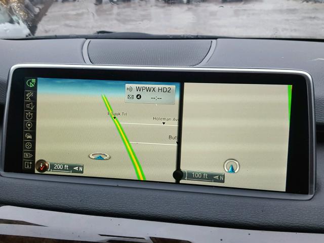 5UXKR0C56G0P21616 - 2016 BMW X5 XDRIVE3 BLACK photo 9