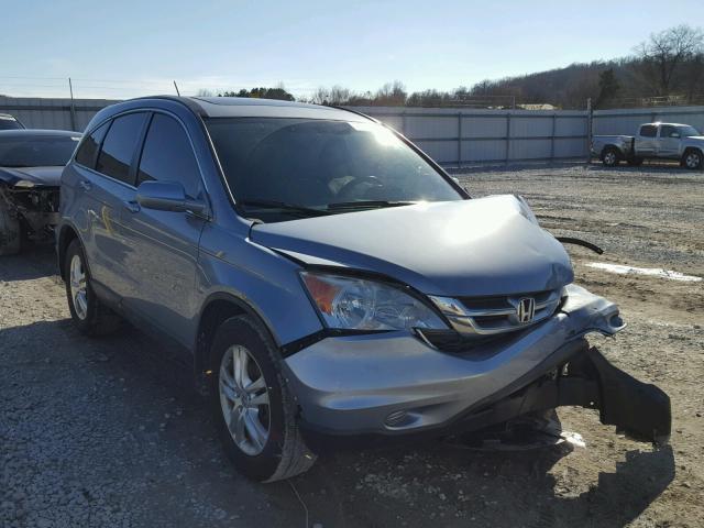 5J6RE4H7XAL071931 - 2010 HONDA CR-V EXL BLUE photo 1