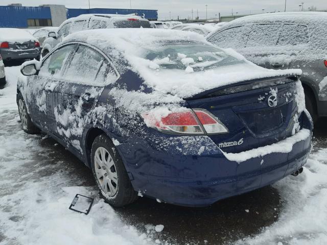 1YVHZ8BH7A5M24610 - 2010 MAZDA 6 I BLUE photo 3