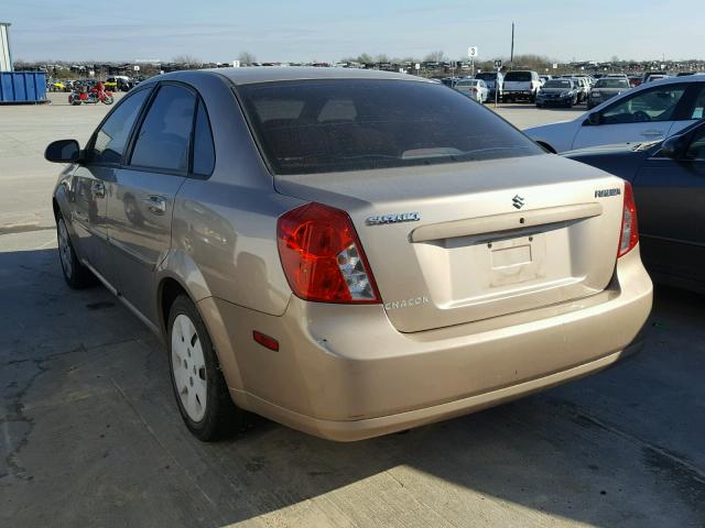 KL5JD56Z17K690051 - 2007 SUZUKI FORENZA BA GOLD photo 3