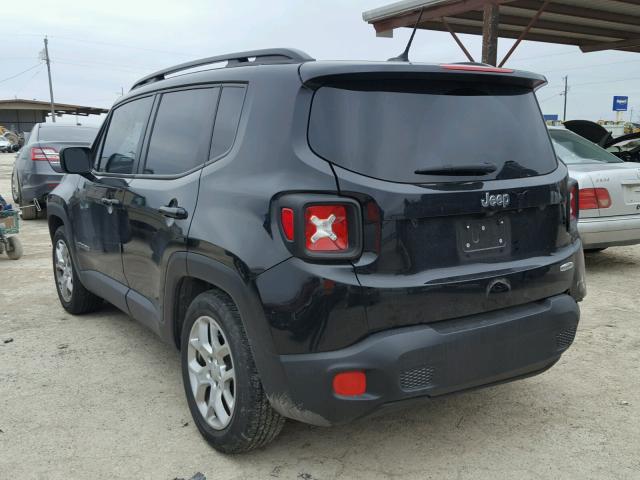 ZACCJABT0FPB56187 - 2015 JEEP RENEGADE L BLACK photo 3