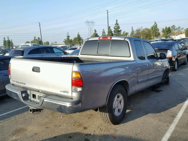 5TBRT34173S375896 - 2003 TOYOTA TUNDRA ACC SILVER photo 4