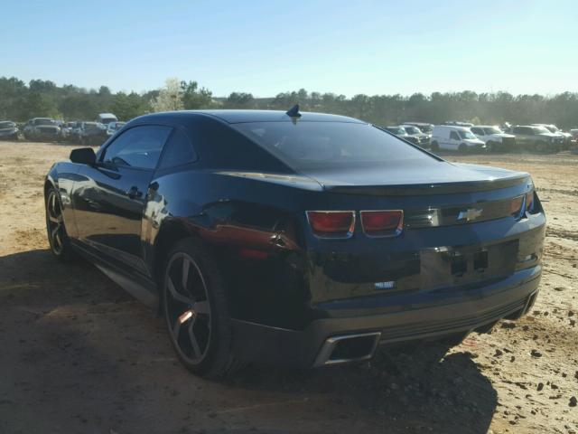 2G1FK1EJ4A9129869 - 2010 CHEVROLET CAMARO SS BLACK photo 3