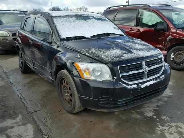 1B3HB48B07D563368 - 2007 DODGE CALIBER SX BLACK photo 1