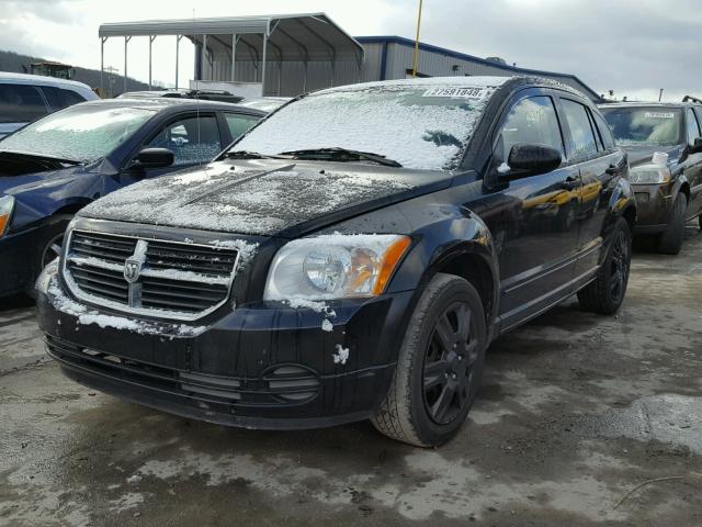 1B3HB48B07D563368 - 2007 DODGE CALIBER SX BLACK photo 2