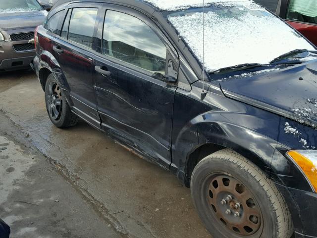 1B3HB48B07D563368 - 2007 DODGE CALIBER SX BLACK photo 9