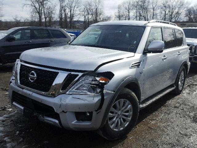 JN8AY2NC0J9553311 - 2018 NISSAN ARMADA SV SILVER photo 2