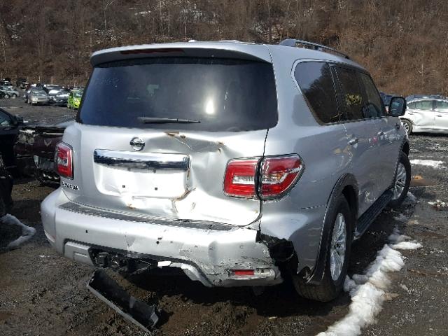 JN8AY2NC0J9553311 - 2018 NISSAN ARMADA SV SILVER photo 4