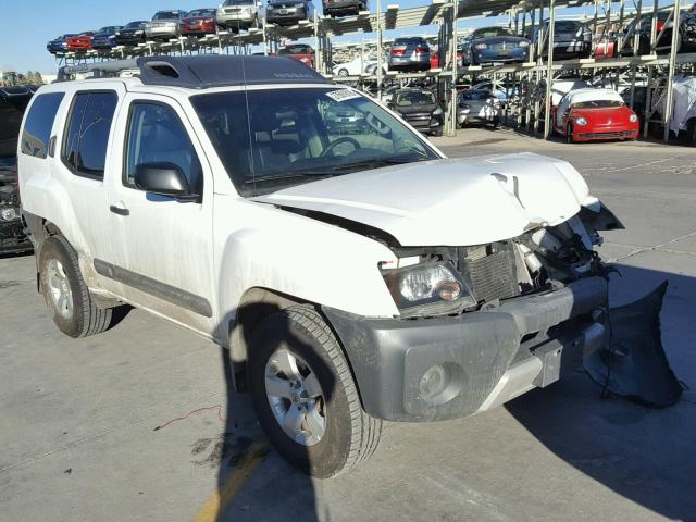 5N1AN0NW3DN813405 - 2013 NISSAN XTERRA X WHITE photo 1