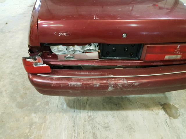 2G4WB52M1S1495913 - 1995 BUICK REGAL CUST MAROON photo 9