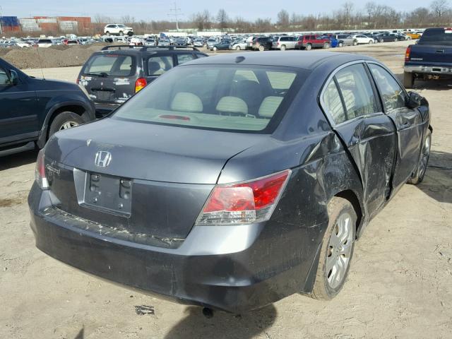 JHMCP26868C037323 - 2008 HONDA ACCORD EXL GRAY photo 4