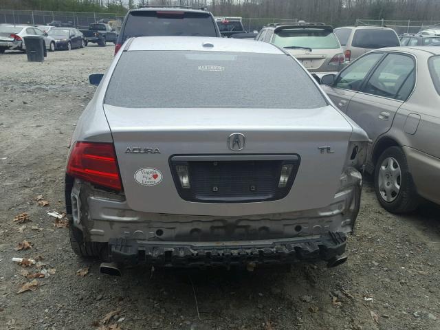 19UUA66296A005101 - 2006 ACURA 3.2TL SILVER photo 9