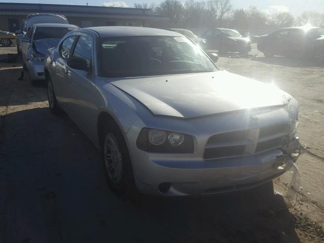 2B3KA43R47H695730 - 2007 DODGE CHARGER SE SILVER photo 1