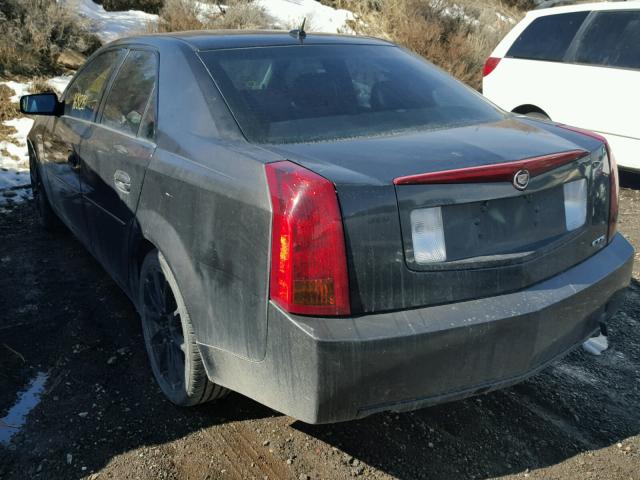 1G6DP577760159980 - 2006 CADILLAC CTS HI FEA BLACK photo 3