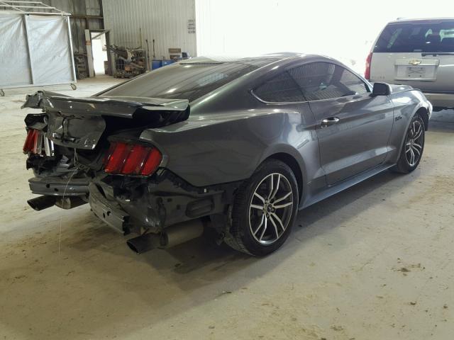 1FA6P8CF6F5358404 - 2015 FORD MUSTANG GT CHARCOAL photo 4