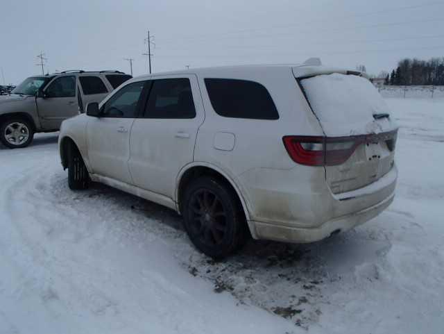 1C4SDJCT2HC935362 - 2017 DODGE DURANGO R/ WHITE photo 3