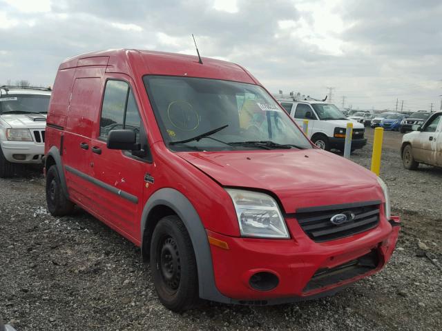 NM0LS7DN6AT036763 - 2010 FORD TRANSIT CO RED photo 1