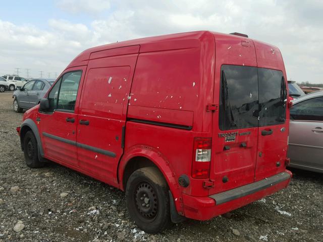 NM0LS7DN6AT036763 - 2010 FORD TRANSIT CO RED photo 3