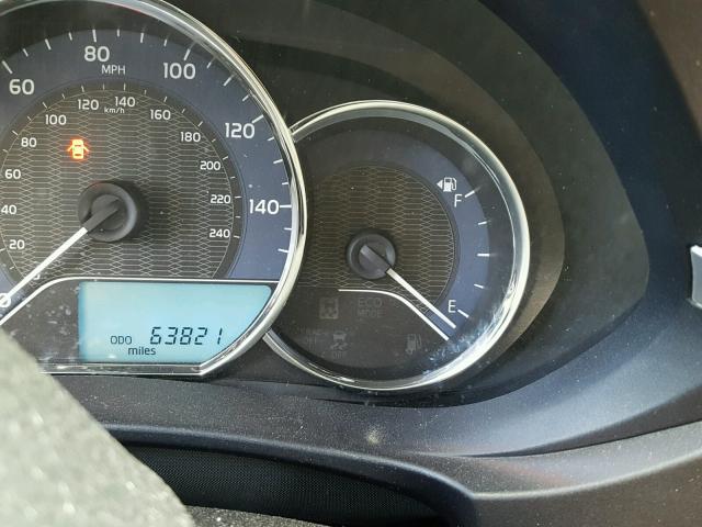 2T1BPRHE5FC363885 - 2015 TOYOTA COROLLA EC 灰色 照片 8