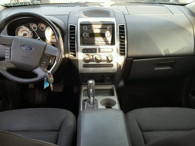 2FMDK48C28BA54360 - 2008 FORD EDGE SEL GRAY photo 9