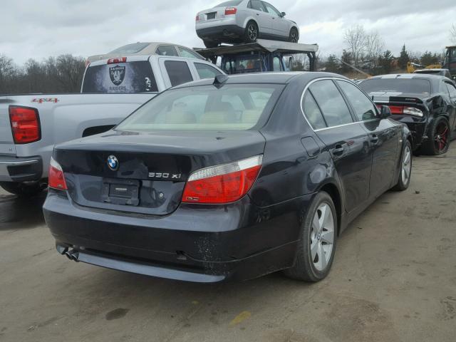 WBANF73507CY16863 - 2007 BMW 530 XI BLACK photo 4