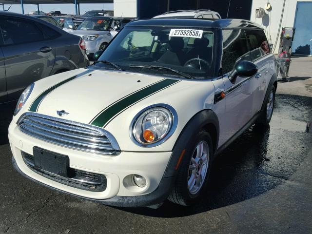 WMWZF3C59DT570904 - 2013 MINI COOPER CLU CREAM photo 2