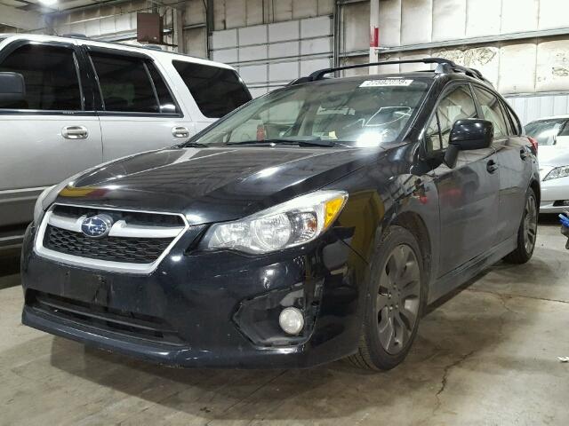 JF1GPAL61DH804935 - 2013 SUBARU IMPREZA SP BLACK photo 2