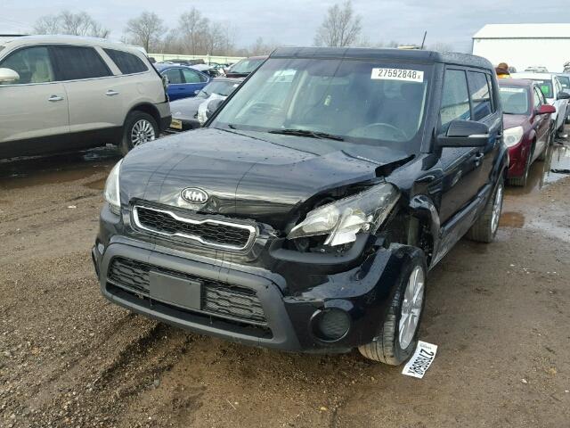 KNDJT2A69D7616058 - 2013 KIA SOUL + BLACK photo 2