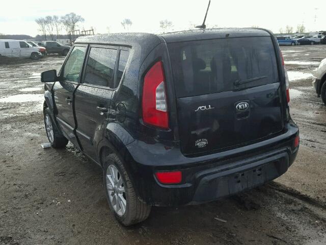 KNDJT2A69D7616058 - 2013 KIA SOUL + BLACK photo 3