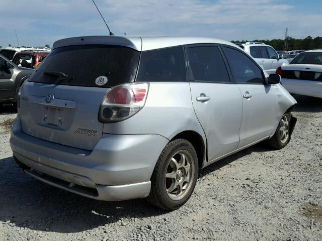 2T1KR32E95C487415 - 2005 TOYOTA COROLLA MA SILVER photo 4