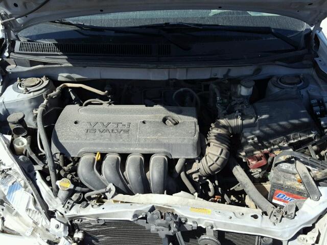 2T1KR32E95C487415 - 2005 TOYOTA COROLLA MA SILVER photo 7