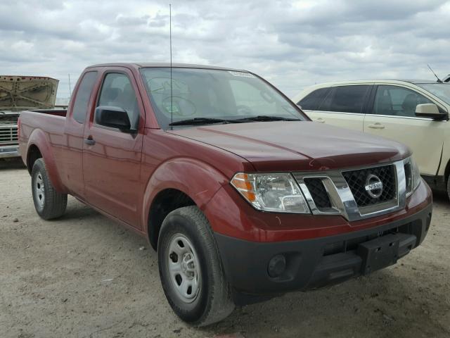 1N6BD0CT3EN720516 - 2014 NISSAN FRONTIER S RED photo 1