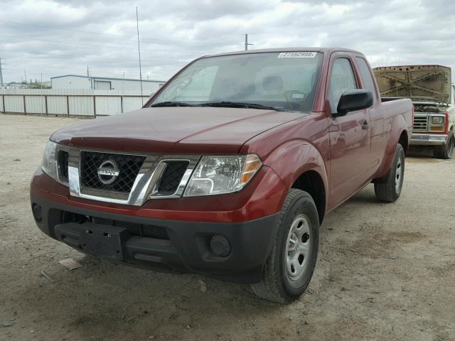 1N6BD0CT3EN720516 - 2014 NISSAN FRONTIER S RED photo 2