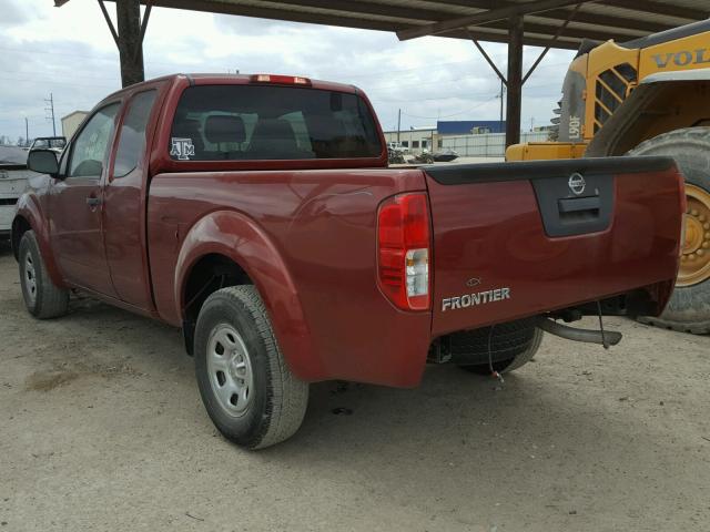 1N6BD0CT3EN720516 - 2014 NISSAN FRONTIER S RED photo 3