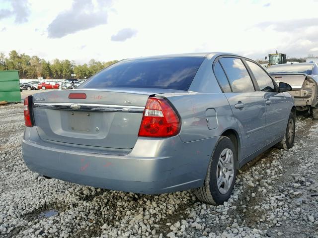 1G1ZS58F37F250369 - 2007 CHEVROLET MALIBU LS ვერცხლისფერი ფოტო 4