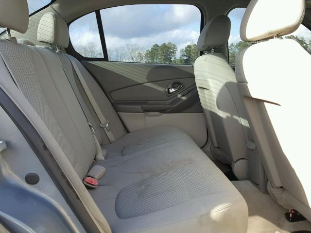 1G1ZS58F37F250369 - 2007 CHEVROLET MALIBU LS ვერცხლისფერი ფოტო 6