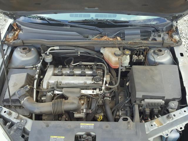 1G1ZS58F37F250369 - 2007 CHEVROLET MALIBU LS ვერცხლისფერი ფოტო 7