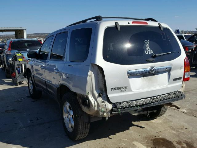 4F2YU07BX2KM34173 - 2002 MAZDA TRIBUTE DX GRAY photo 3