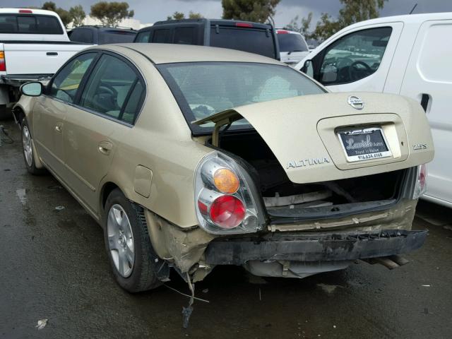 1N4AL11D04C138294 - 2004 NISSAN ALTIMA BAS GOLD photo 3