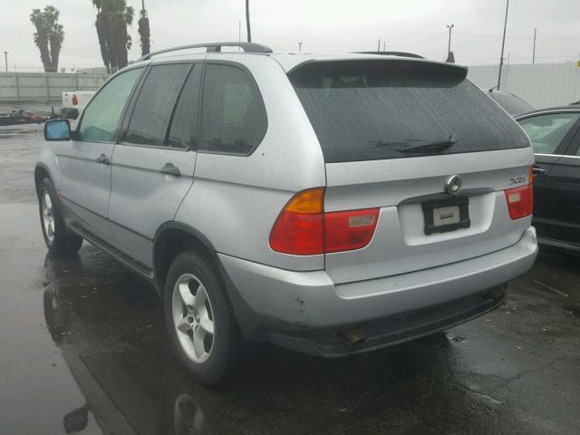 WBAFA53591LP23385 - 2001 BMW X5 3.0I SILVER photo 3