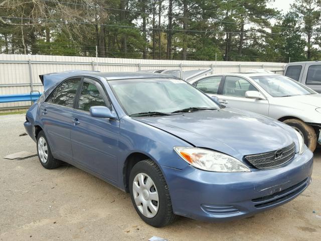 4T1BE32K13U684804 - 2003 TOYOTA CAMRY LE BLUE photo 1