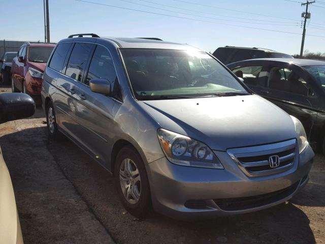 5FNRL38747B120509 - 2007 HONDA ODYSSEY EX SILVER photo 1