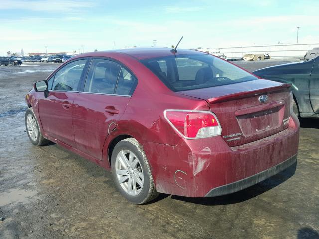 JF1GJAC69FH015954 - 2015 SUBARU IMPREZA PR MAROON photo 3