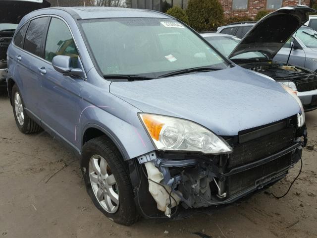 JHLRE48767C002039 - 2007 HONDA CR-V EXL BLUE photo 1