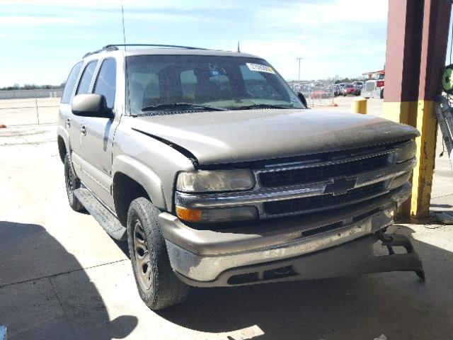 1GNEC13Z62R234372 - 2002 CHEVROLET TAHOE C150 TAN photo 1