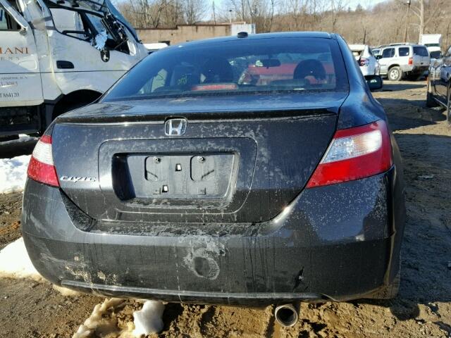 2HGFG12948H575928 - 2008 HONDA CIVIC EXL 黑色 照片 9