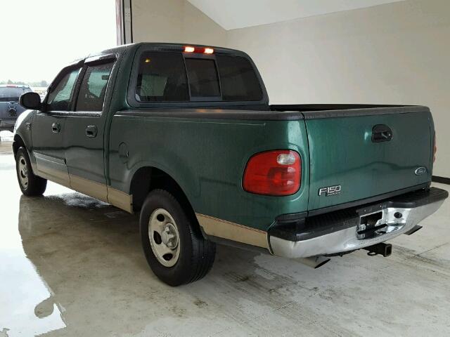 1FTRW07L41KE38872 - 2001 FORD F150 SUPER GREEN photo 3